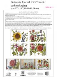 Botanist´s Journal  Transferfolie- Neues Format – Bild 3