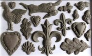 IOD Decor Mould Silikonform FLEUR DE LIS – Bild 2