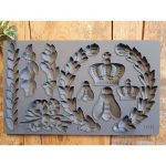 IOD Decor Mould Silikonform LAUREL