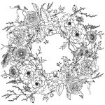 Transferfolie Winter´s Song Wreath