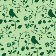 Schablone - Countryside bird – Bild 3