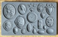 IOD Decor Mould Silikonform CAMEOS
