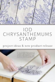 Dekor Stempel Chrysanthemum – Bild 4
