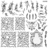 Dekor Stempel Alphabellies