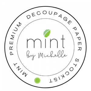 Mint by Michelle Decoupagepapier