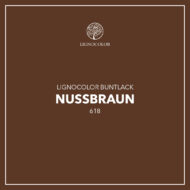 Nussbraun Lignocolor Kreidefarbe – Bild 2