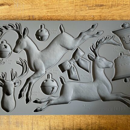 IOD Decor Mould Silikonform Jingle- Limitierte Ausgabe!