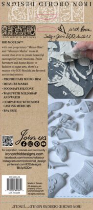 IOD Decor Mould Silikonform Jingle- Limitierte Ausgabe! – Bild 3