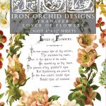 IOD Lover of Flowers Transferfolie