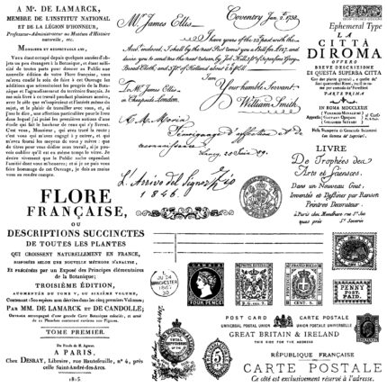 Dekor Stempel Ephemeral Type