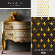 Fleur de Lis Transferfolie ReDesign – Bild 3