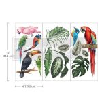 Tropical Birds Transferfolie ReDesign