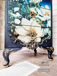 Contrast of Night & Petal  Decoupagepapier A1 ReDesign with Prima – Bild 2