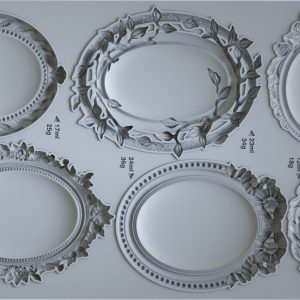IOD Decor Mould Dekorform Vintage Brooches
