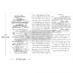 Vintage Script Mastery Transferfolie ReDesign