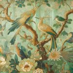 Mint by Michelle Decoupagepapier Green Tapestry