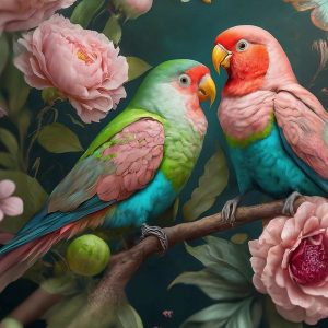 Mint by Michelle Decoupagepapier Pastel Love