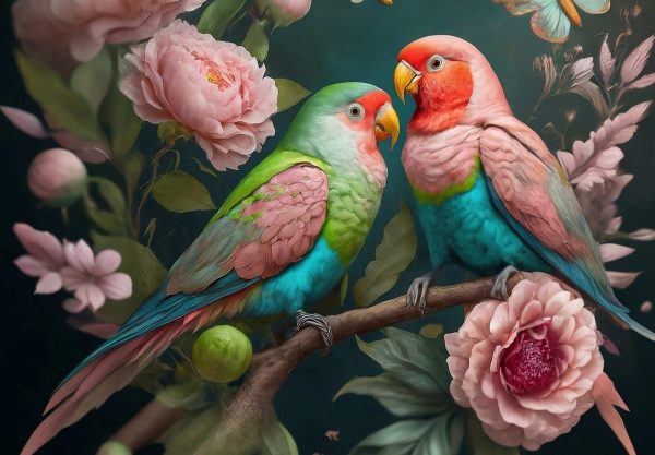 Mint by Michelle Decoupagepapier Pastel Love