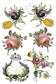 Fairytale FloralsTransferfolie IOD – Bild 3