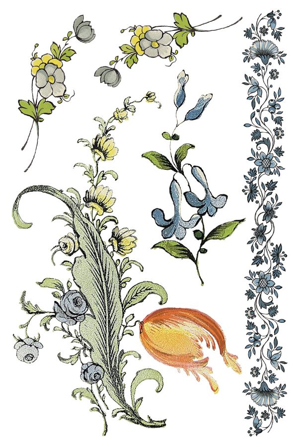 Fairytale FloralsTransferfolie IOD – Bild 7