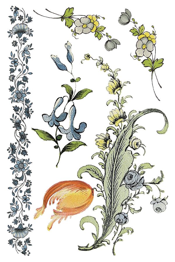 Fairytale FloralsTransferfolie IOD – Bild 8