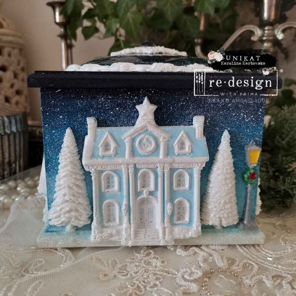 Redesign Decor Mould Silikonform Christmas Village – Bild 2