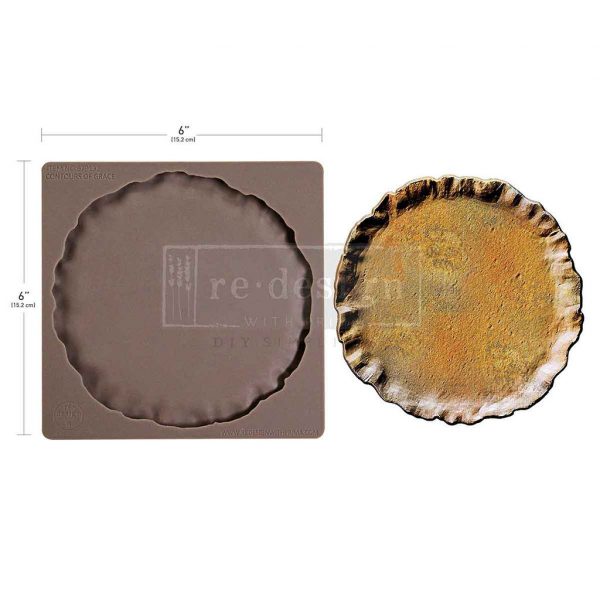 Redesign Decor Mould Silikonform Contours Of Grace