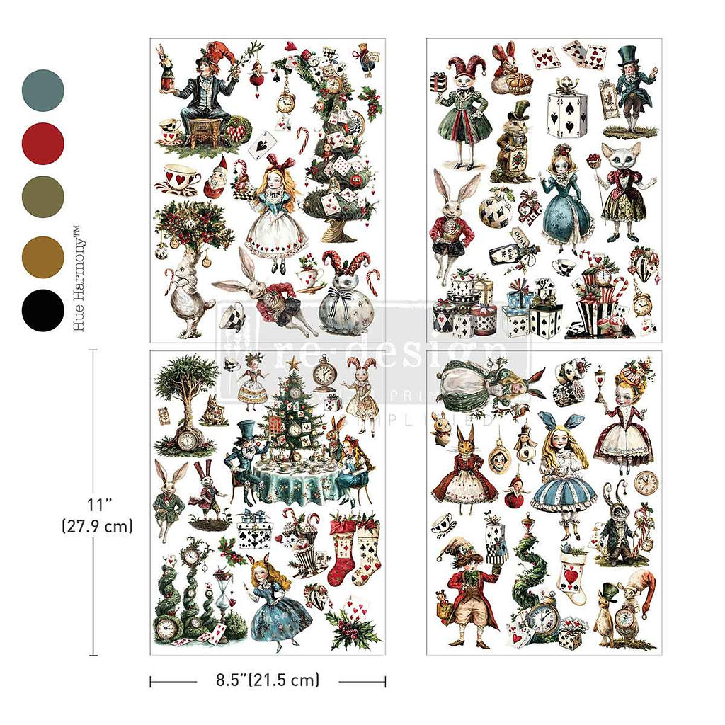 Transferfolie-A4-WHIMSICAL-HOLIDAY-DREAMS-655350676643-Re-Design-by-Prima Whimsical Holiday Dreams Transferfolie ReDesign – Bild 1