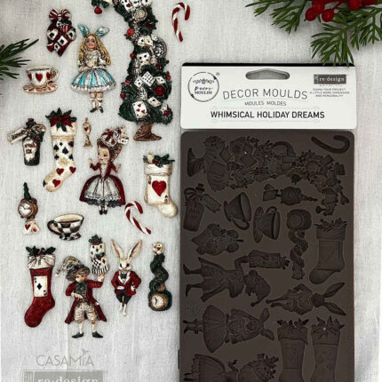 Redesign Decor Mould Silikonform Whimsical Holiday Dreams