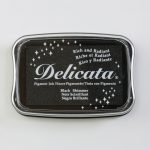 Delicata-Stempelkissen-Black Shimmer