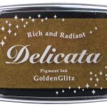 Delicata-Stempelkissen-Golden Glitz