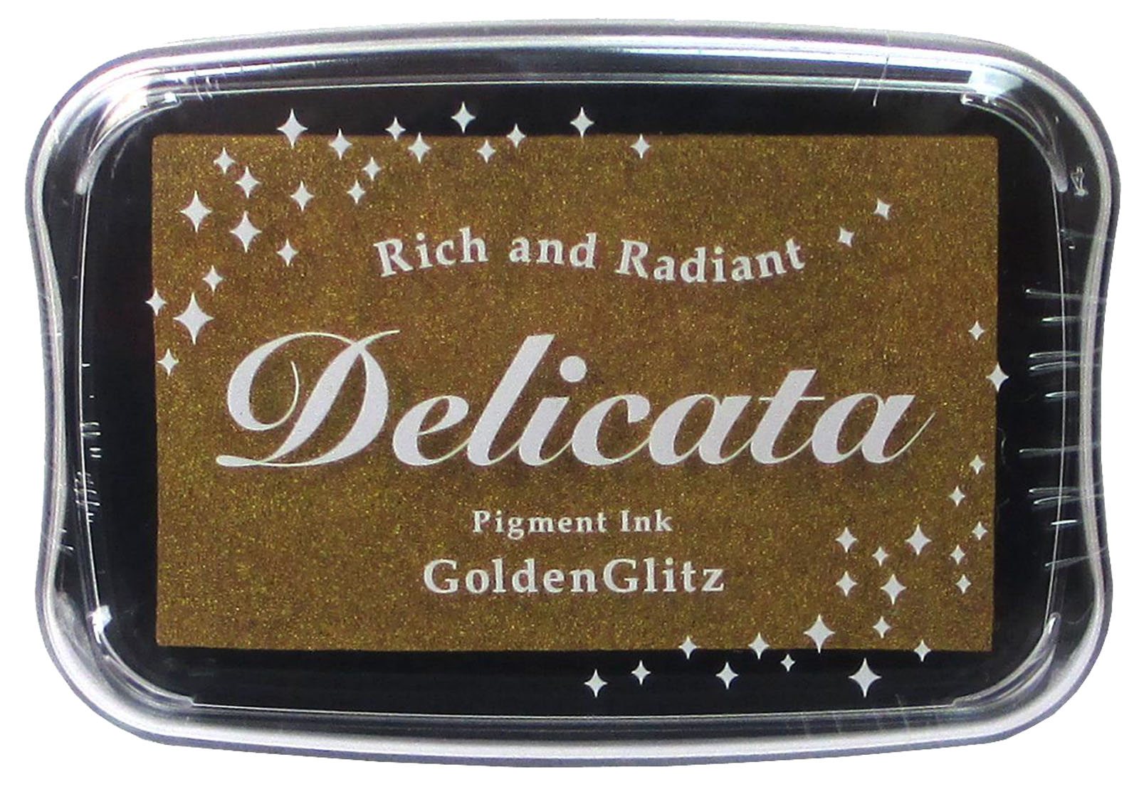 Tsukineko-Delicata-Stempelkissen-Golden Glitz Delicata-Stempelkissen-Golden Glitz – Bild 1