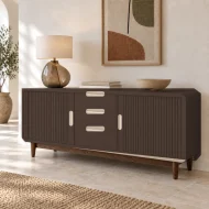 Farbbeispiel Chocolate Lignocolor Kreidefarbe – Sideboard